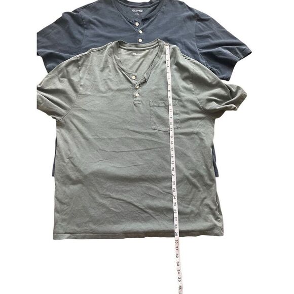 Madewell Men’s Henley Tee Bundle – Size XL (Set of 2) - Picture 4 of 5